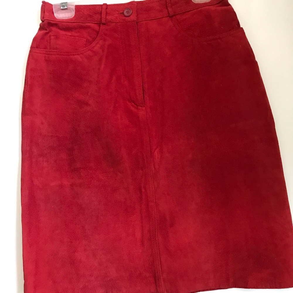 Suede Skirt Ladies - Picture 5 of 6